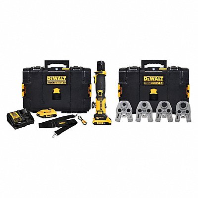 DEWALT DCE210D2K Compact Press Tool w/Jaw 20V 2 Ah 4.1 lb