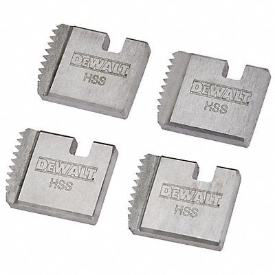 DEWALT DCE700114B4 Threading Machine Die Head Set 1 1/4 in