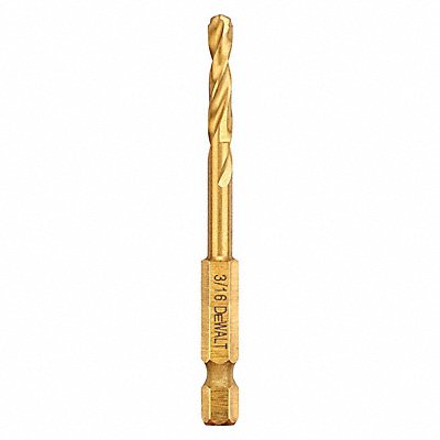 DEWALT DD5112 Drill Bit 3 in L HSS 3/16 in Size