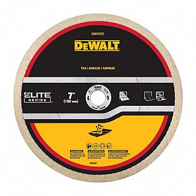 DEWALT DW47757 Diamond Saw Blade Diam 7