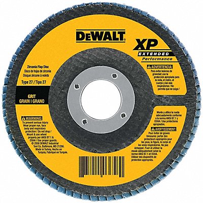DEWALT DW8312 Fiber Disc 4 1/2 in Dia 5/8in Arbor