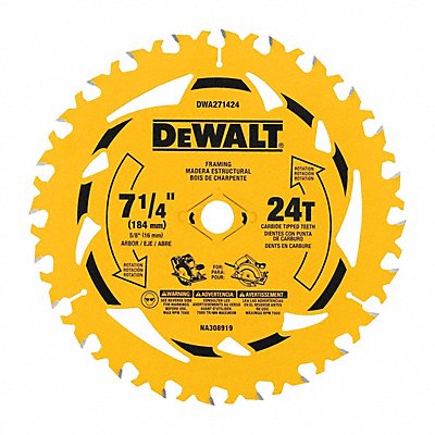 DEWALT DWA271424PK2 7 1/4IN 24T (2 PACK)