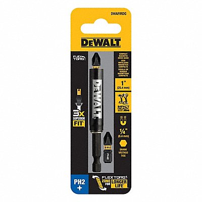 DEWALT DWAFIRDG Screwdriver Bits 1/4 in Hex Shank Size