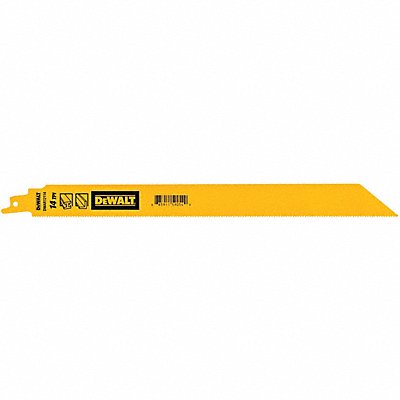DEWALT DWAR12114 Reciprocating Saw Blade L 12 TPI 14 PK5