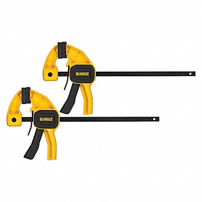 DEWALT DWHT83148 Bar Clamp/Spreader One-Hand 4-1/2 In Pk2