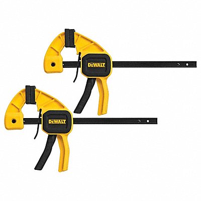 DEWALT DWHT83149 Bar Clamp One-Handed 6 In PK2