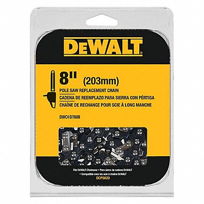 DEWALT DWO1DT608 Replacement Chain 8 L 0.043 ga. 34 Links
