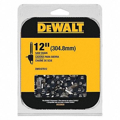 DEWALT DWO1DT612 Replacement Chain 12 L 0.043 ga 45 Links