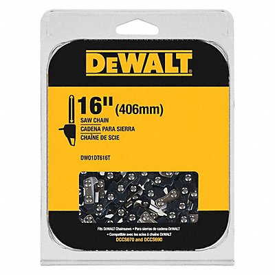 DEWALT DWO1DT616T Replacement Chain 16 L 0.043 ga 56 Links
