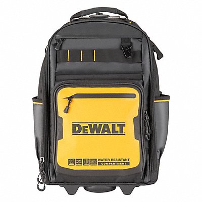 DEWALT DWST560101 Tool Bag Fabric Zipper 9-3/8 D Yellow