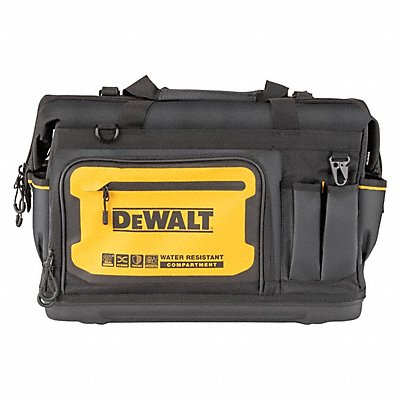 DEWALT DWST560104 Tool Bag Fabric Zipper 11-3/8 D Yellow
