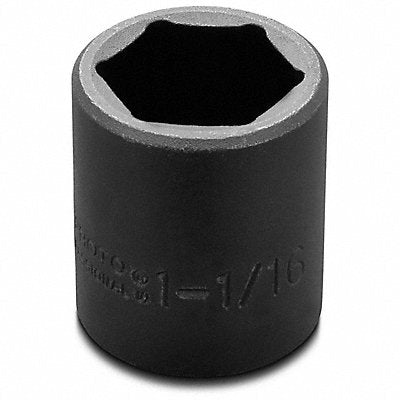 PROTO J7434H Impact Socket Steel Black Oxide 1 1/16 in