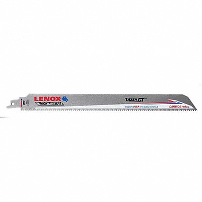 LENOX LXAR12108CT1 Reciprocating Saw Blade L 12 TPI 8 Straight