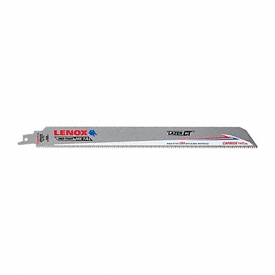 LENOX LXAR12110CT1 Reciprocating Saw Blade L 12 TPI 10 Straight