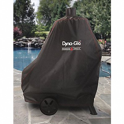 DYNA-GLO DG1382CSC Vertical Offset Charcoal Smoker Cover 60 H