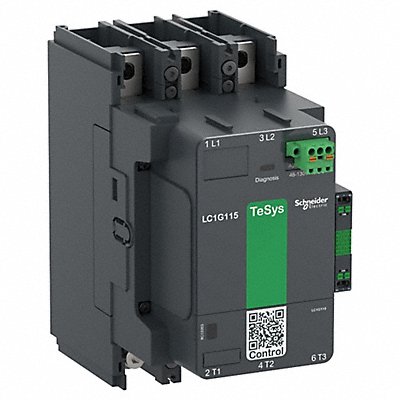 SCHNEIDER LC1G185KUEN Magnetic Contactor 7.6 in Overall H