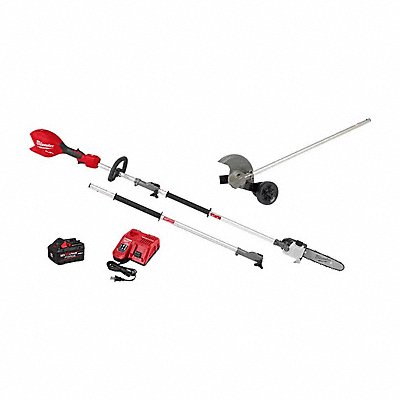 MILWAUKEE 3016-21PS,49-16-2718 M18 FUEL Pole Saw Kit + QUIK-LOK Edger