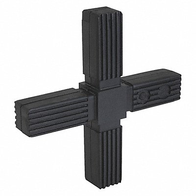 KIPP K06181251512 Square Tube Connector Four Way Flat