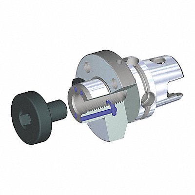 KM SYSTEMS KM80TSSMC27050M Shell Mill Holder KM80TS 27.00mm