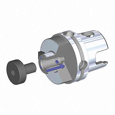 KM SYSTEMS KM63TSSMC100126 Shell Mill Holder KM63TS 1