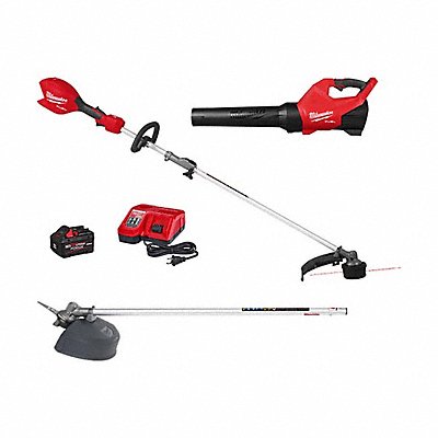 MILWAUKEE 3031-21,49-16-2738 M18 Fuel Combo Kit Quik-Lok Brush Cut