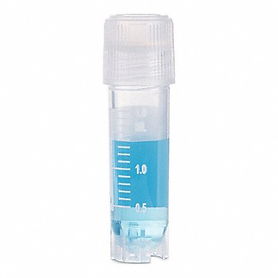 GLOBE SCIENTIFIC 30322 Cryogenic Vial 2 mL 12.2 mm Dia PK500
