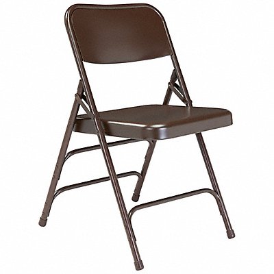 NATIONAL PUBLIC SEATING 303 Folding Chair Brown Series 300 PK4