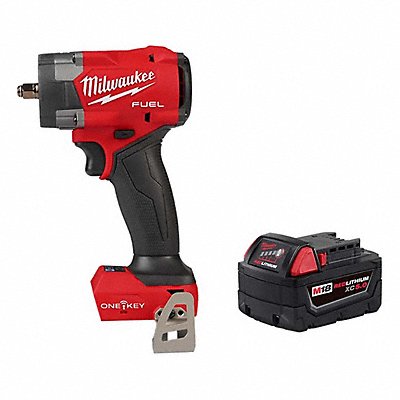 MILWAUKEE 30602048111850 M18 FUEL Impact Wrench+M18 XC5.0 Battery