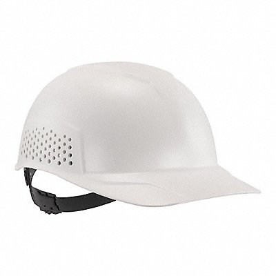 SKULLERZ BY ERGODYNE 8951 Bump Cap White 6 1/8 to 8 Fits Hat Sz
