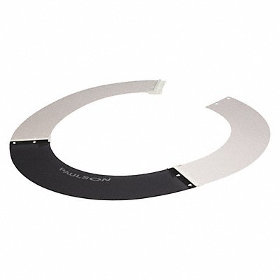PAULSON AS4MT Sun Shield Fits Msa Top Guard Grey/White
