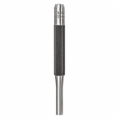 STARRETT 565G Drive Pin Punch 4 L 1/4 Tip Size