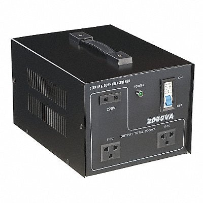 GRAINGER 30C523 Step Up/Down Voltage ConVerticaler 3kVA