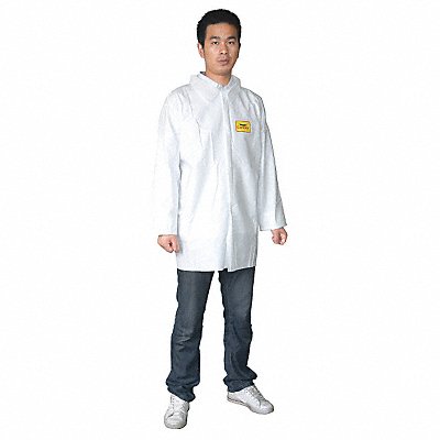 CONDOR 30C556 Disposable Shirt L Snap PK12