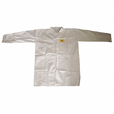 CONDOR 30C596 Disposable Laboratory Coat White 3XL PK30