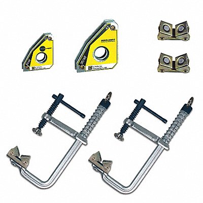 BUILDPRO TSK104 Welding Table Clamp Kit 6 Piece