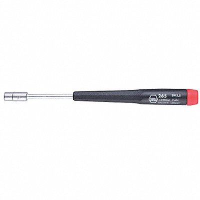 WIHA 26560 Solid Round Prcn Nut Driver 6 mm