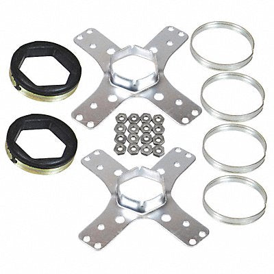 DAYTON 30D490 Motor Mounting Kit 4.4 in to 5.6 in Dia.