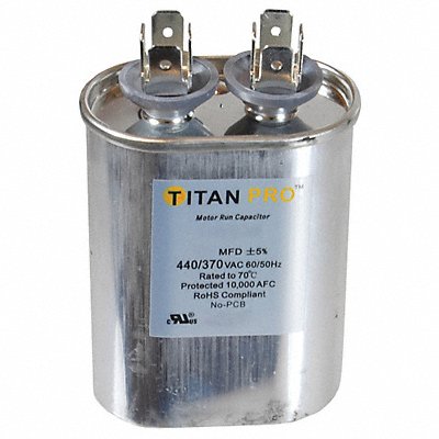 TITAN PRO TOCF175 Motor Run Capacitor 17.5 MFD 4 1/4  H