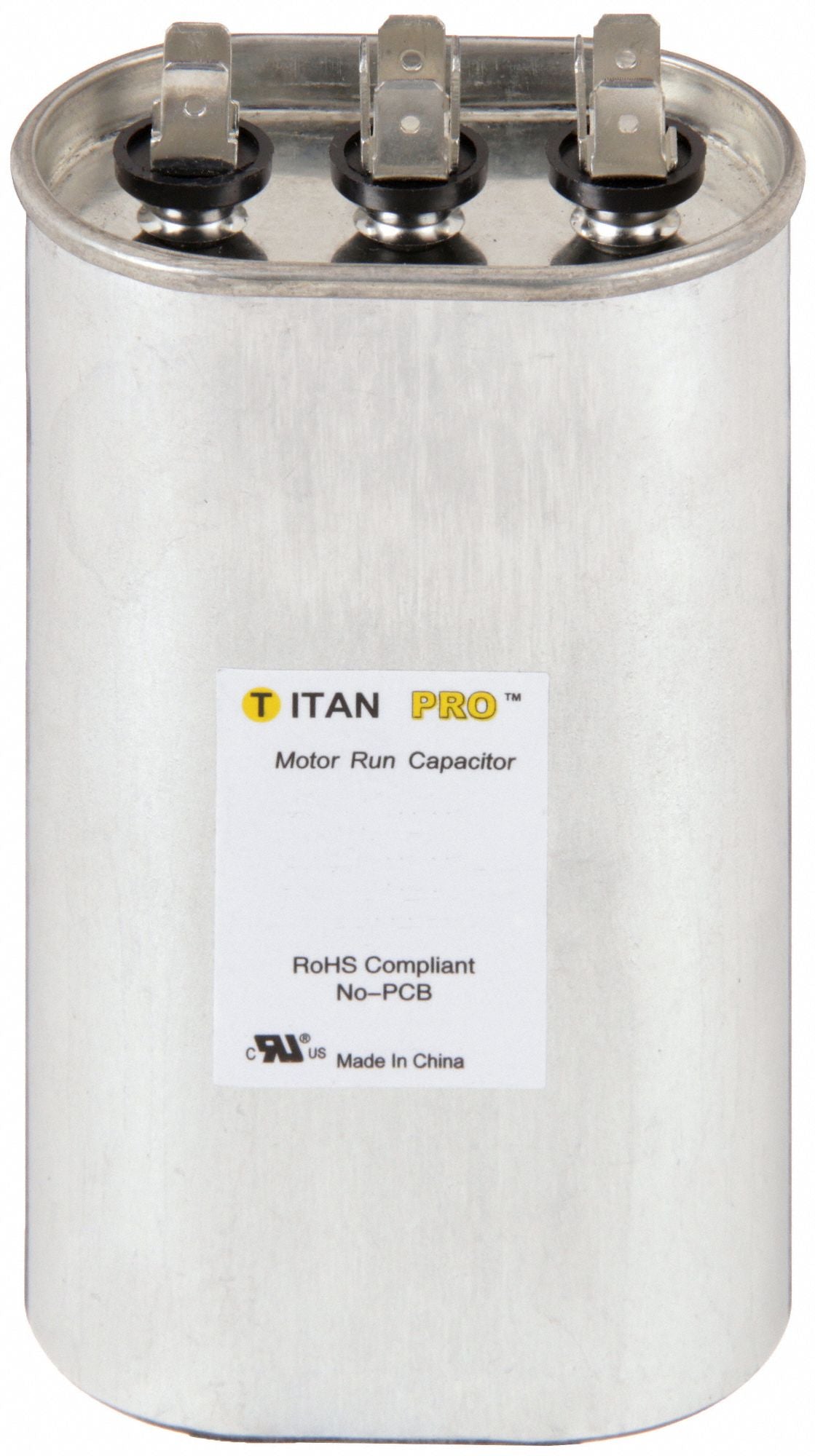 TITAN PRO TOCFD4075 Dual Run Capacitor 40/75 MFD 4 9/32 H