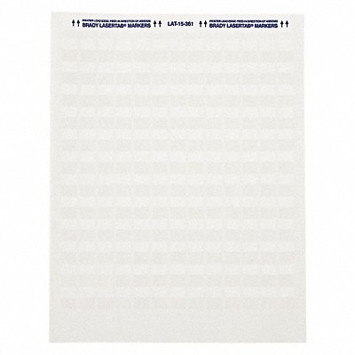 BRADY LAT173611 Laminating Wire and Cable Markers PK16