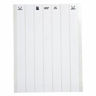 BRADY LAT874710 Wire Marker Polyester PK58
