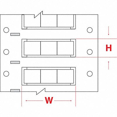 BRADY PS187150WT3 Wire Marker Wire Sleeve PermaSleeve(R)