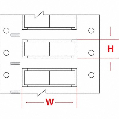 BRADY 2HX20002WT2 Wire Marker Wire Sleeve PermaSleeve(R)