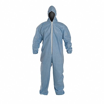DUPONT TM127SBULG002500 G7270 Coveralls L Blue ProShield 6 SFR PK25
