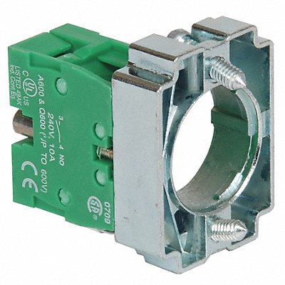 DAYTON 30G080 Contact Block Green 1NO 22 mm