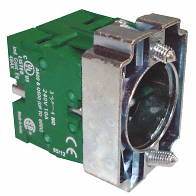 DAYTON 30G082 Contact Block Green 2NO 22 mm