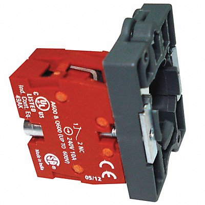 DAYTON 30G086 Contact Block Green 1NC 22 mm
