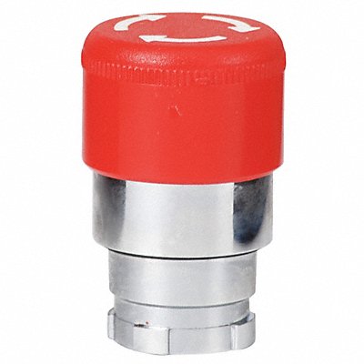 DAYTON 30G118 Mushroom Head Push Button Red 22mm