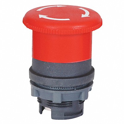 DAYTON 30G119 Mushroom Head Push Button Red 22mm