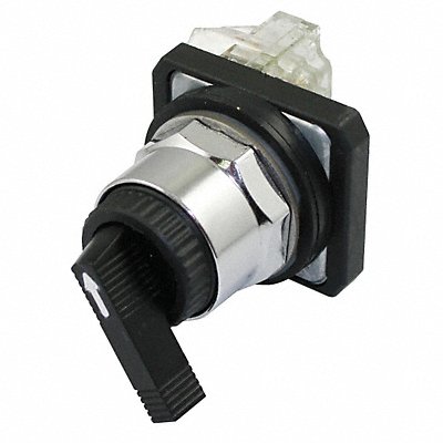 DAYTON 30G310 Selector Switch Non Illuminated 2Pos 30mm Black